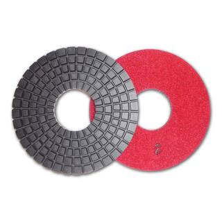 Con-Shine 6 in. 5-Step Dry Diamond Polishing Pads Step 2 CPP06P2