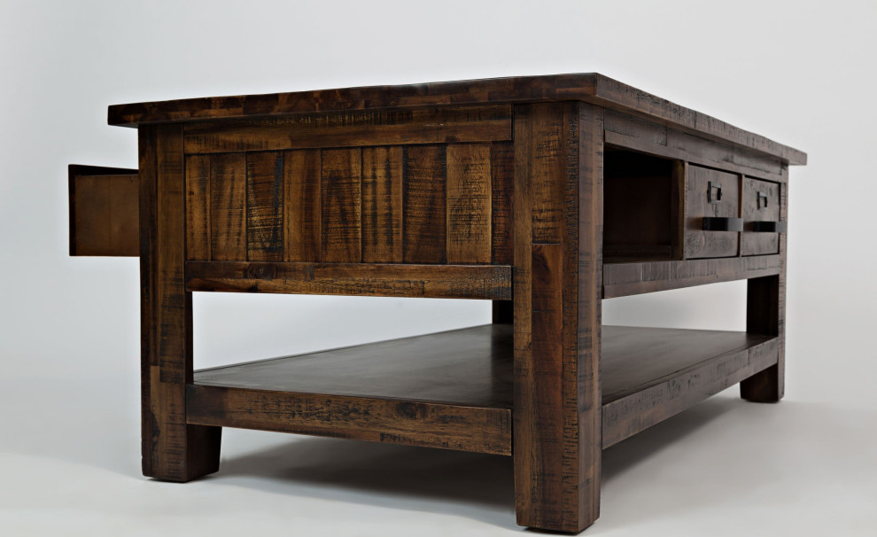 Cannon Valley Cocktail Table   Rustic   Coffee Tables   by HedgeApple  Houzz