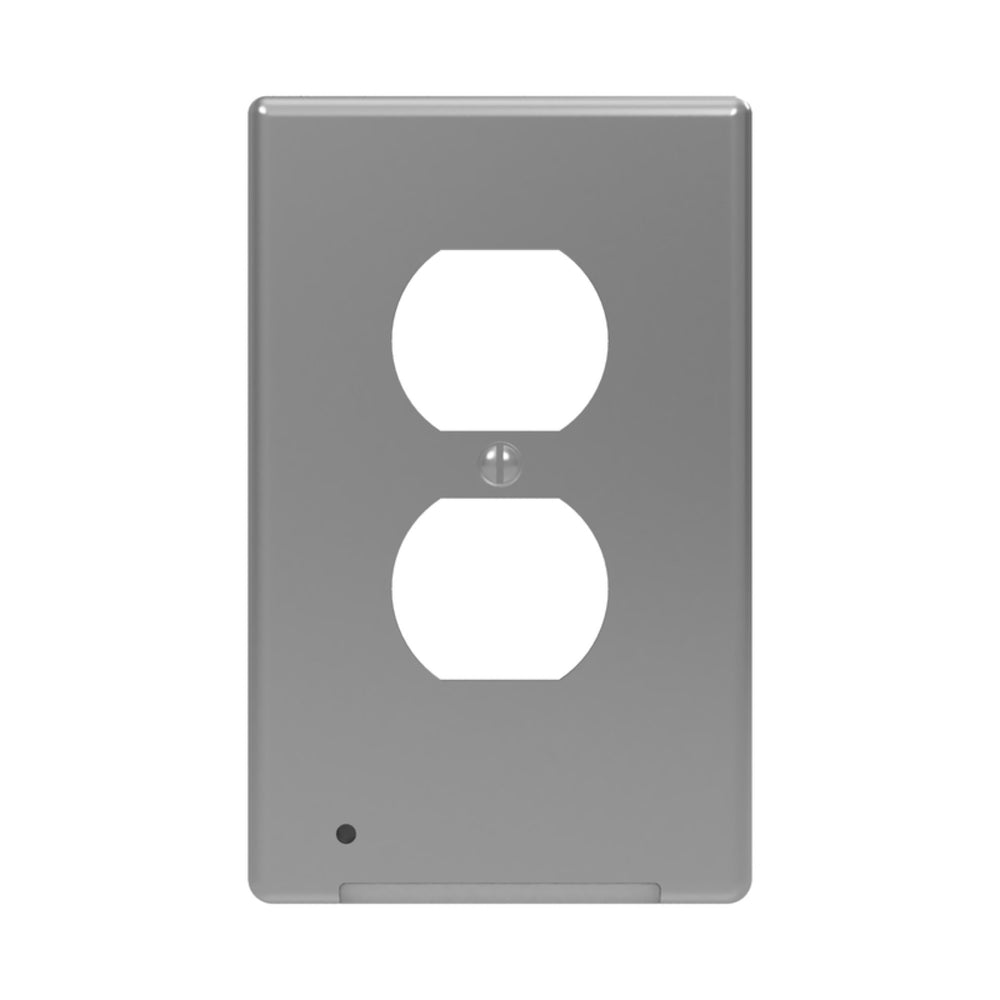 WALLPLATE NL PLST SN 1D