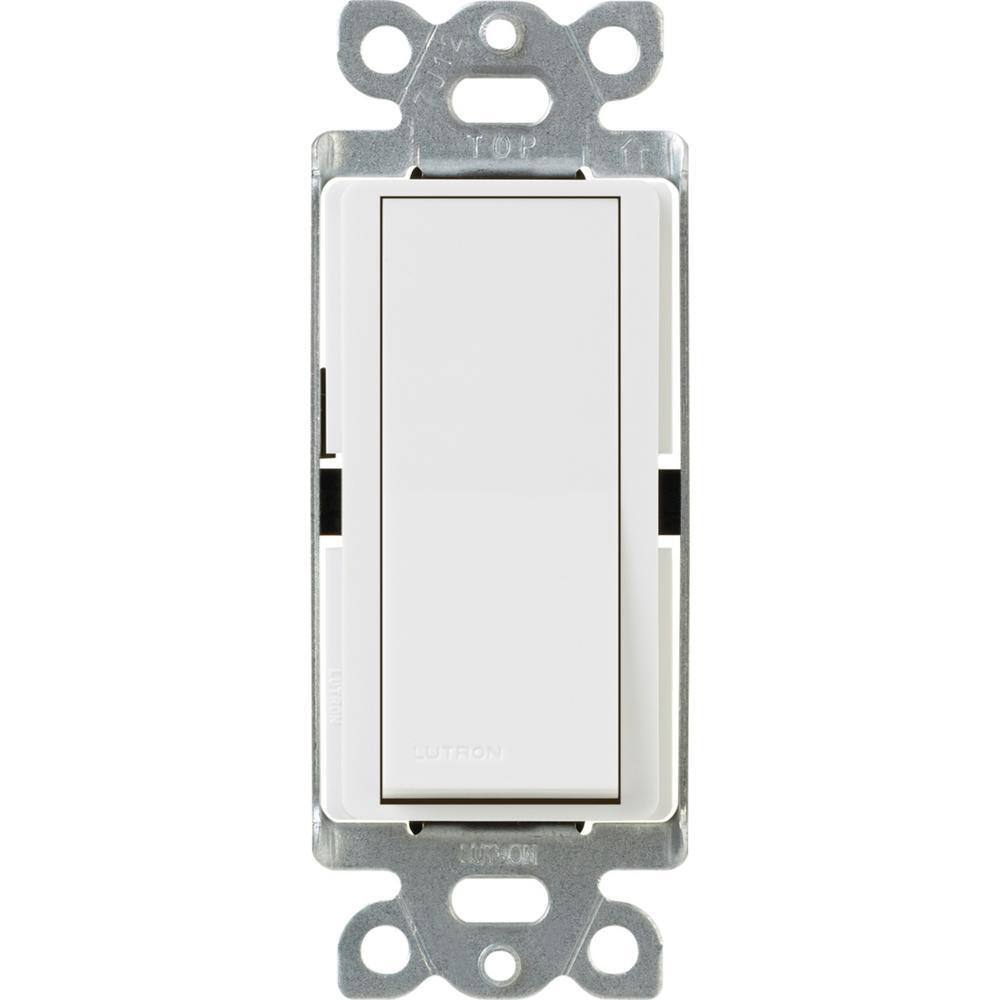 Lutron Claro OnOff Switch 15 Amp3 Way White (CA-3PS-WH) CA-3PS-WH