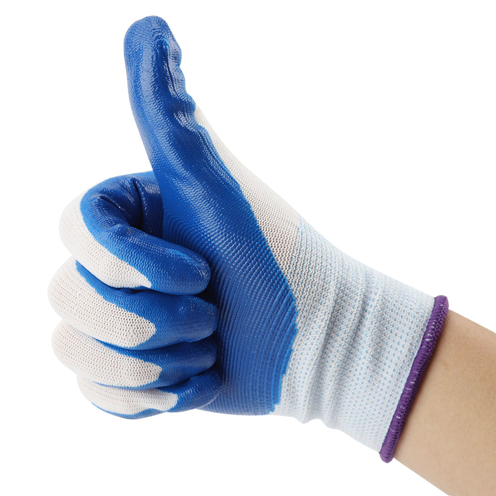 Working Gloves, Labor Gloves Safe Flexible Skin Friendly Ergonomic  For Worker For Garden Cleaning For Agricultural Horticulture