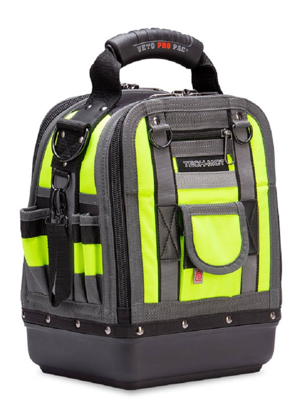 Veto Pro Pac Tech Tool Bag Compact/Tall Hi Viz Yellow