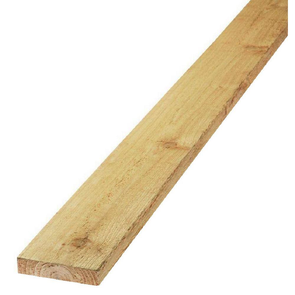 1 in. x 4 in. x 8 ft. S1S2E Cedar Board (6-Pack) WRC148T6PK