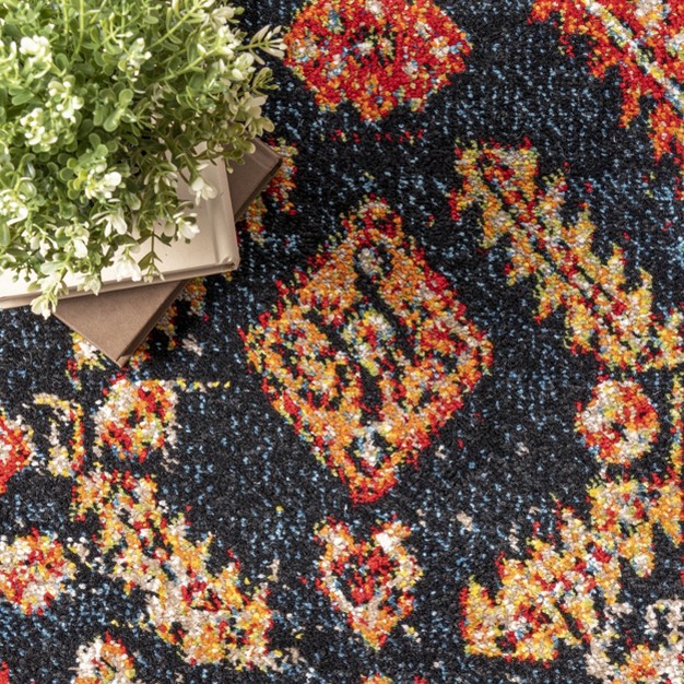 Nuloom Indoor outdoor Transitional Floral Jane Area Rug