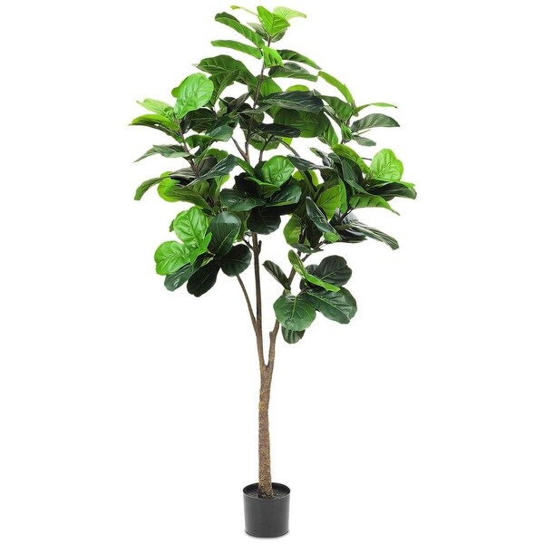 Faux Fiddle Leaf Fig Tree 6 Foot