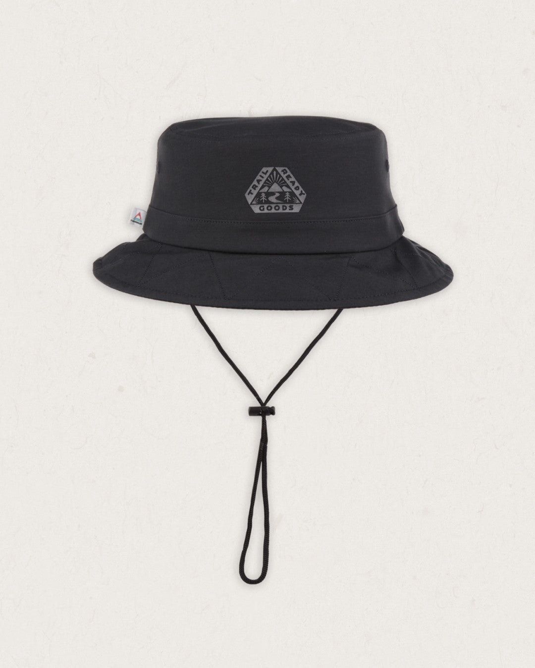 Shaded Organic Bucket Hat - Black