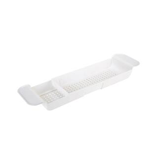 m MODA at home enterprises ltd. Bano Expandable Shower Caddy White 305919-WHT