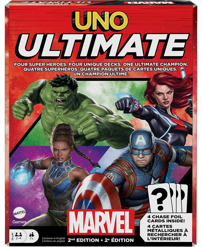 Mattel Marvel UNO Ultimate Card Game