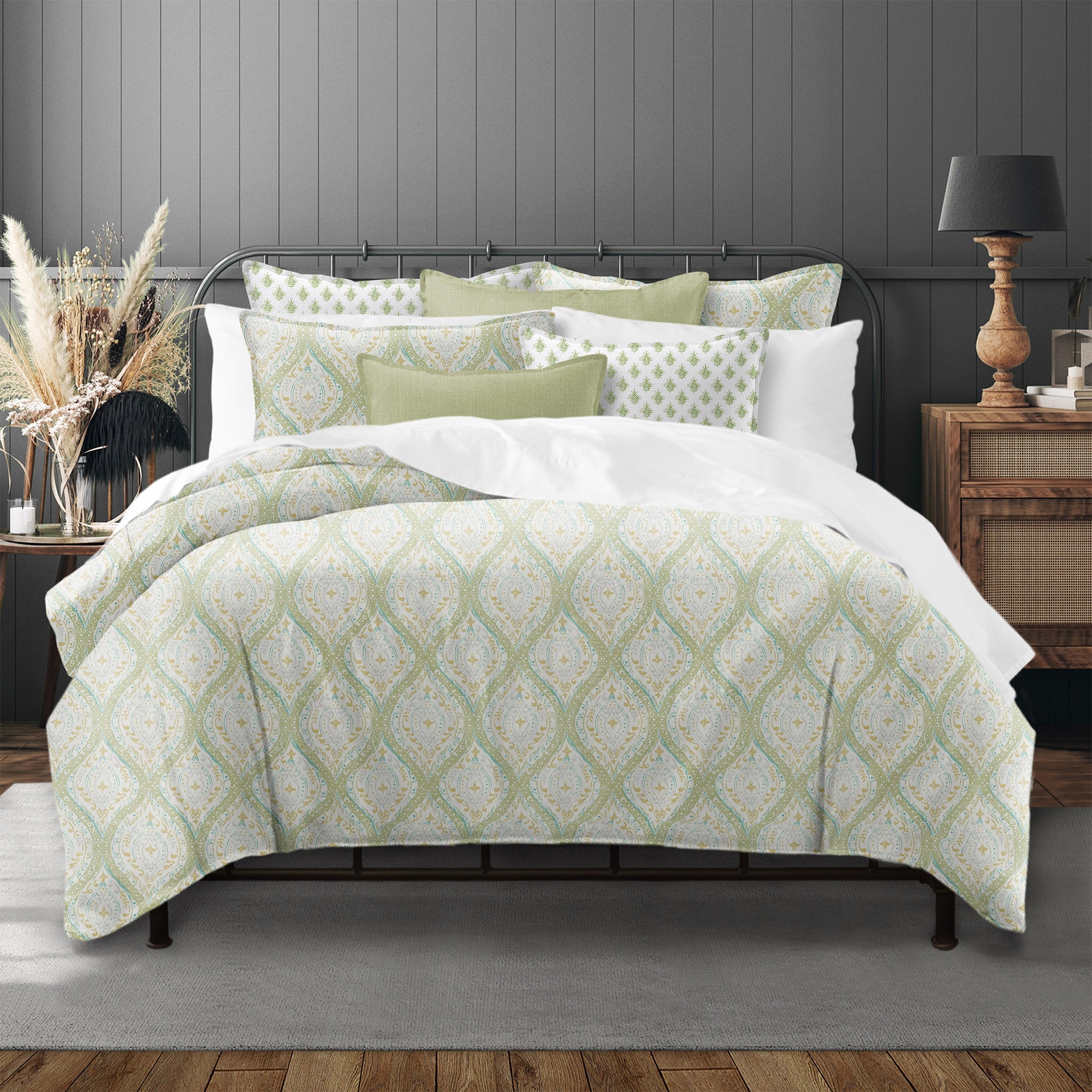 Cressida Green Tea Bedding