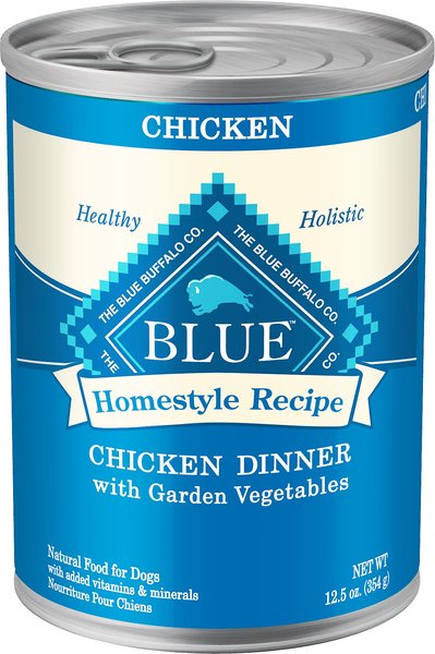 Blue Buffalo Homestyle Recipe Chicken Dinner with Garden Vegetables and Brown Rice Canned Dog Food