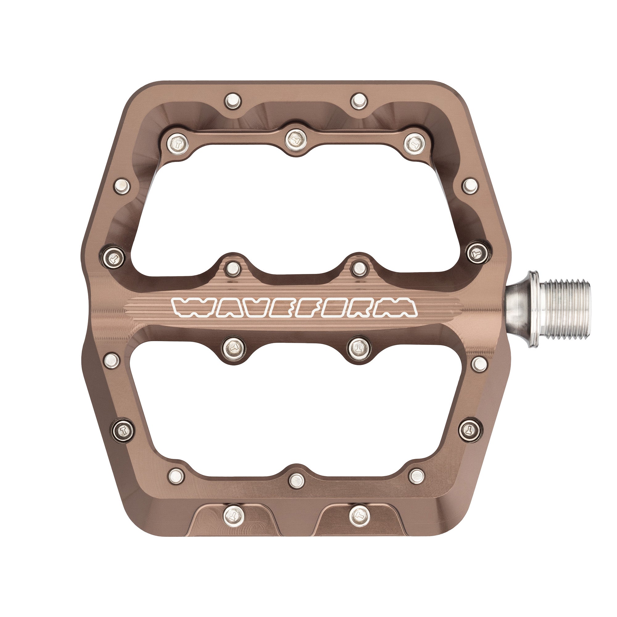 Waveform Aluminum Pedals by Wolf Tooth