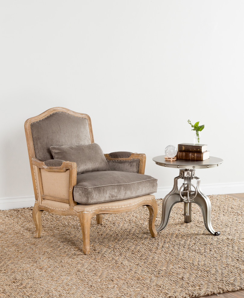 Brittani Club Chair by Kosas Home   French Country   Armchairs And Accent Chairs   by HedgeApple  Houzz