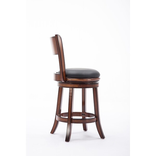 Palmetto 24-inch Swivel Stool