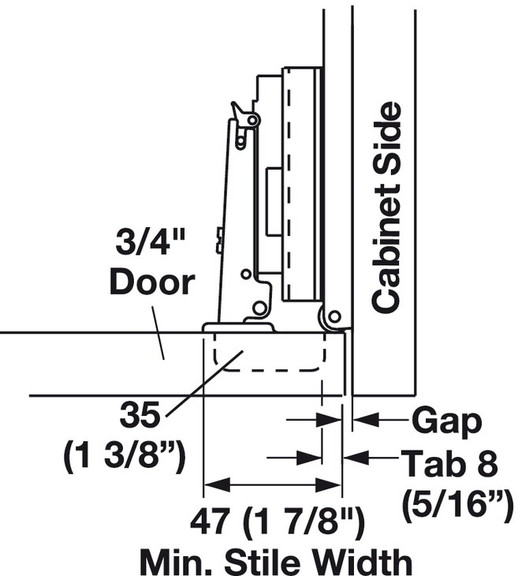 Hafele Pocket Door System  Accuride 1432 (Hinges n...