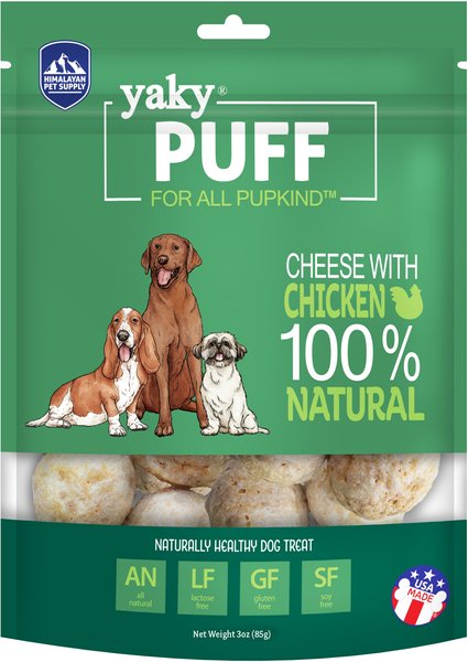 Himalayan Pet Supply Grain-Free yakyPUFF Chicken Dog Treats