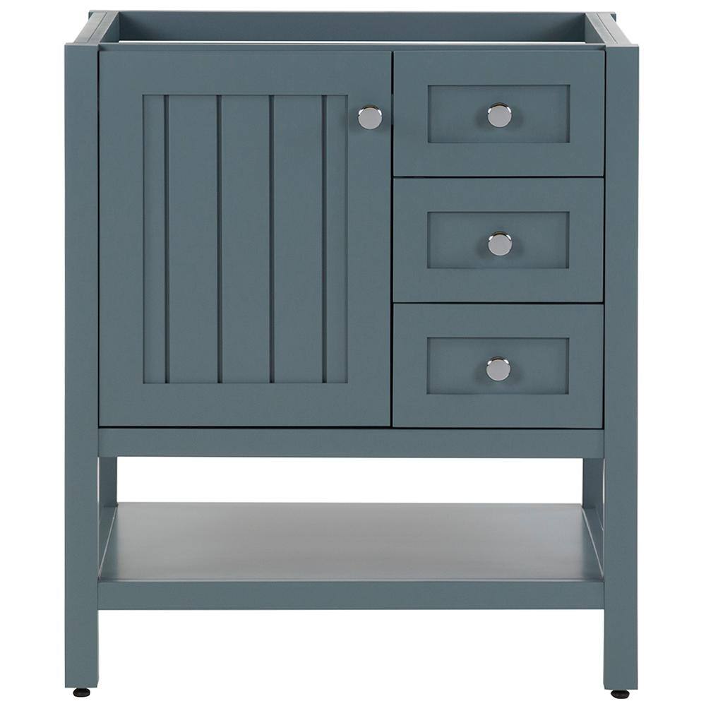 Home Decorators Collection Lanceton 30 in. W x 22 in. D x 34 in. H Bath Vanity Cabinet Only in Sage LT30-SE