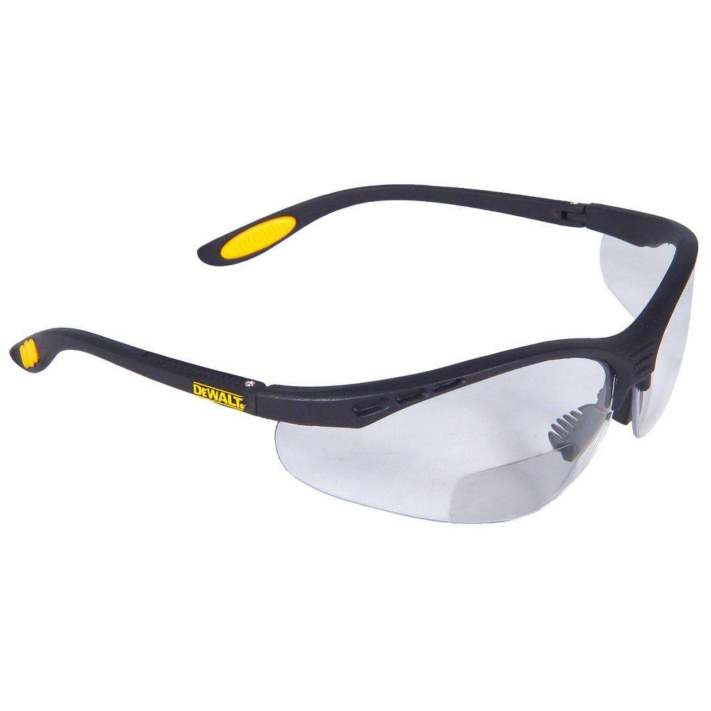 DW Safety Glasses Reinforcer RX 3.0 Diopter with Clear Lens DPG59-130C