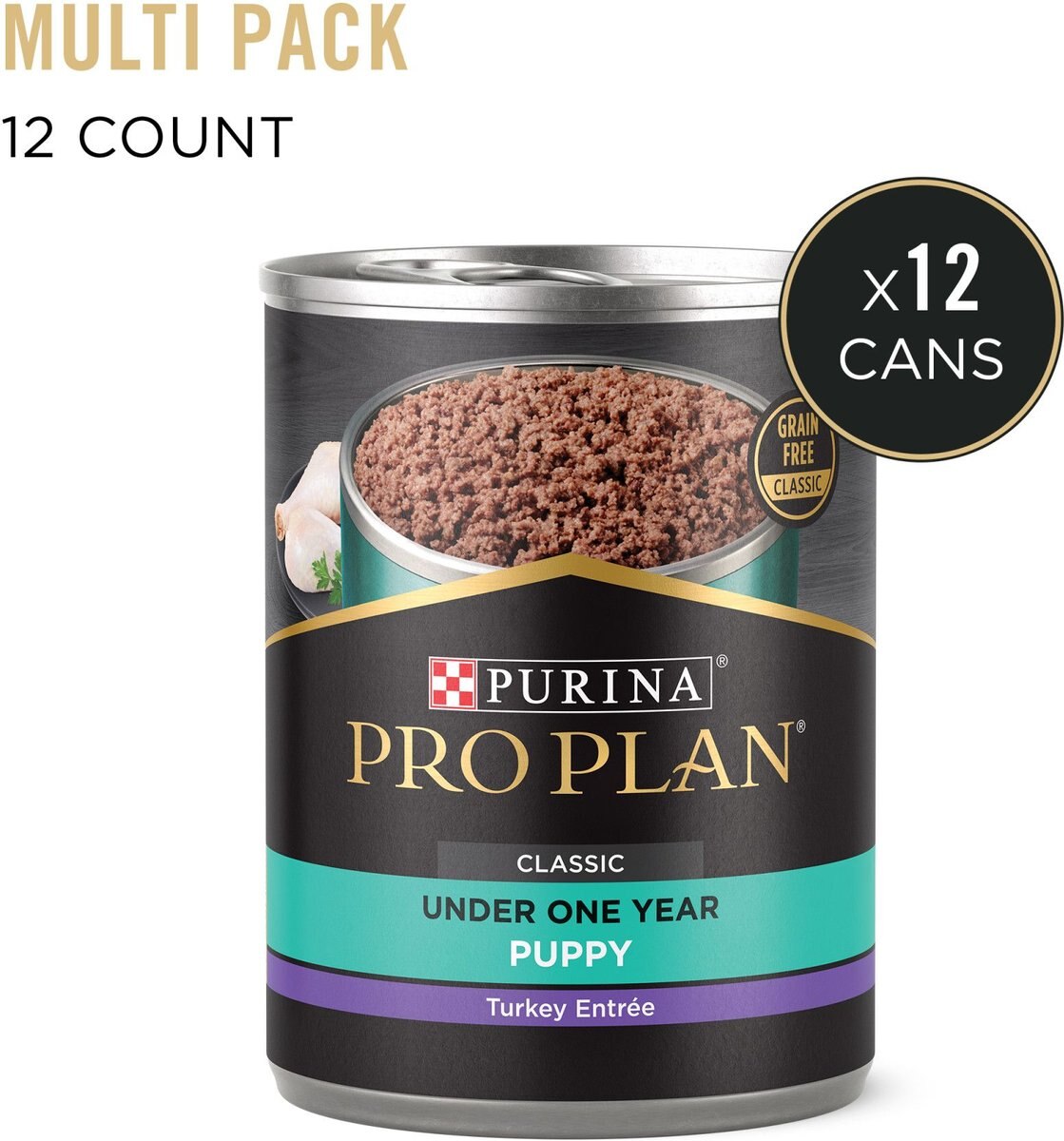 Purina Pro Plan Development Puppy Classic Turkey Entree Grain-Free Canned Dog Food