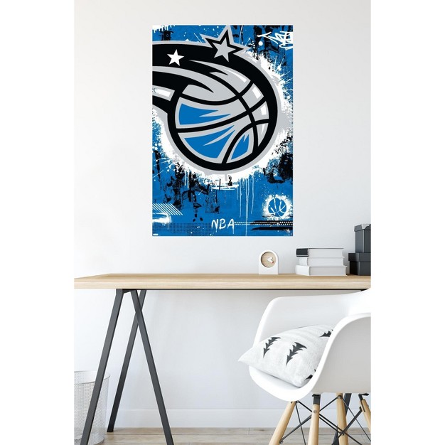 Trends International Nba Orlando Magic Maximalist Logo 23 Unframed Wall Poster Prints