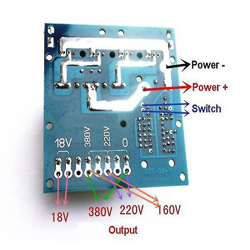 Dc 12v To Ac 220v 380v 500w 1000w Inverter Boost Board Transformer Power Car Converter Module(1000w