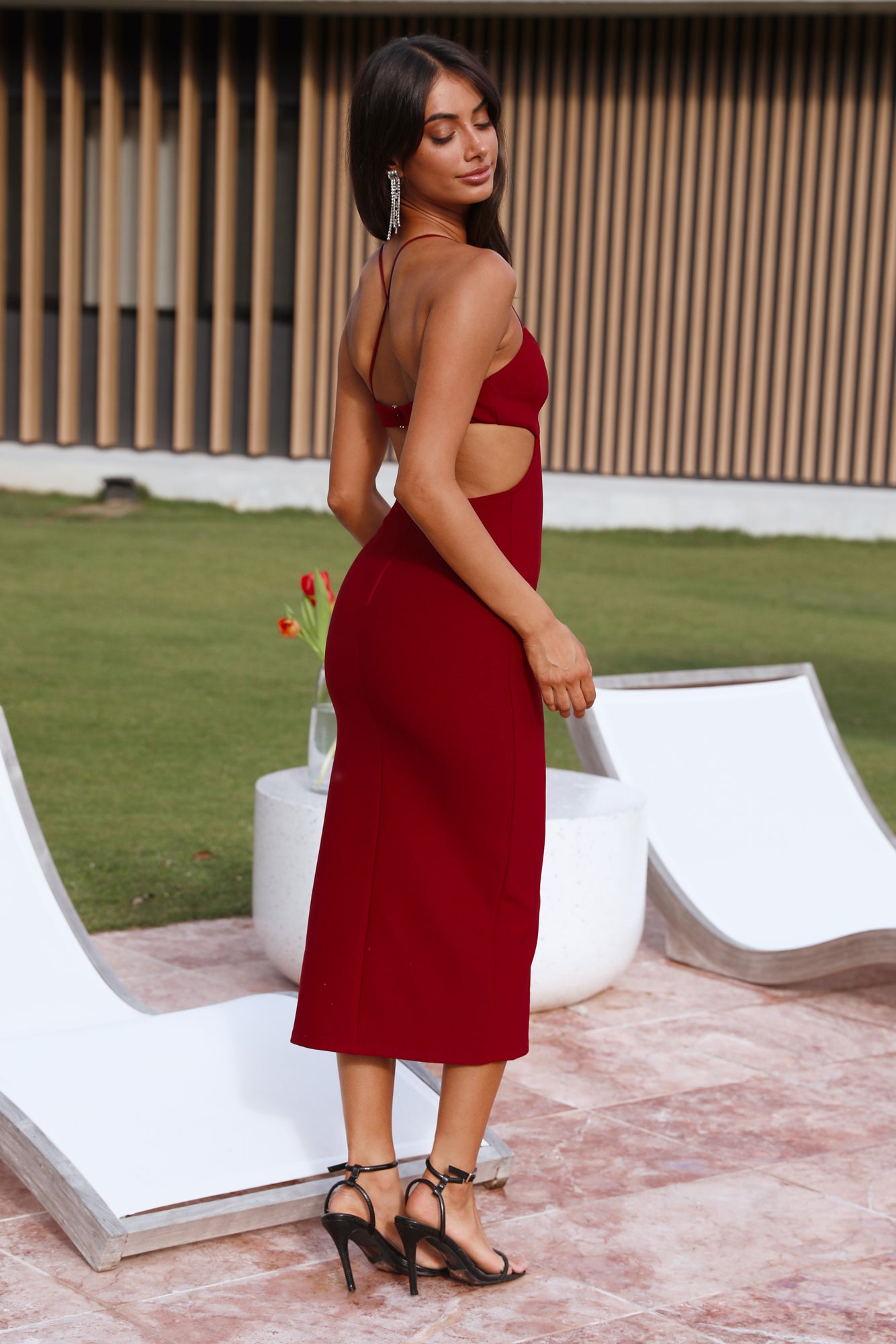 Esmeralda Maxi Dress Wine