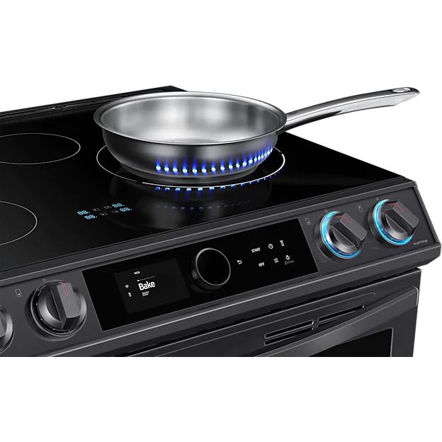  30-inch Slide-in Electric Induction Range with WI-FI Connect NE63T8911SG/AC