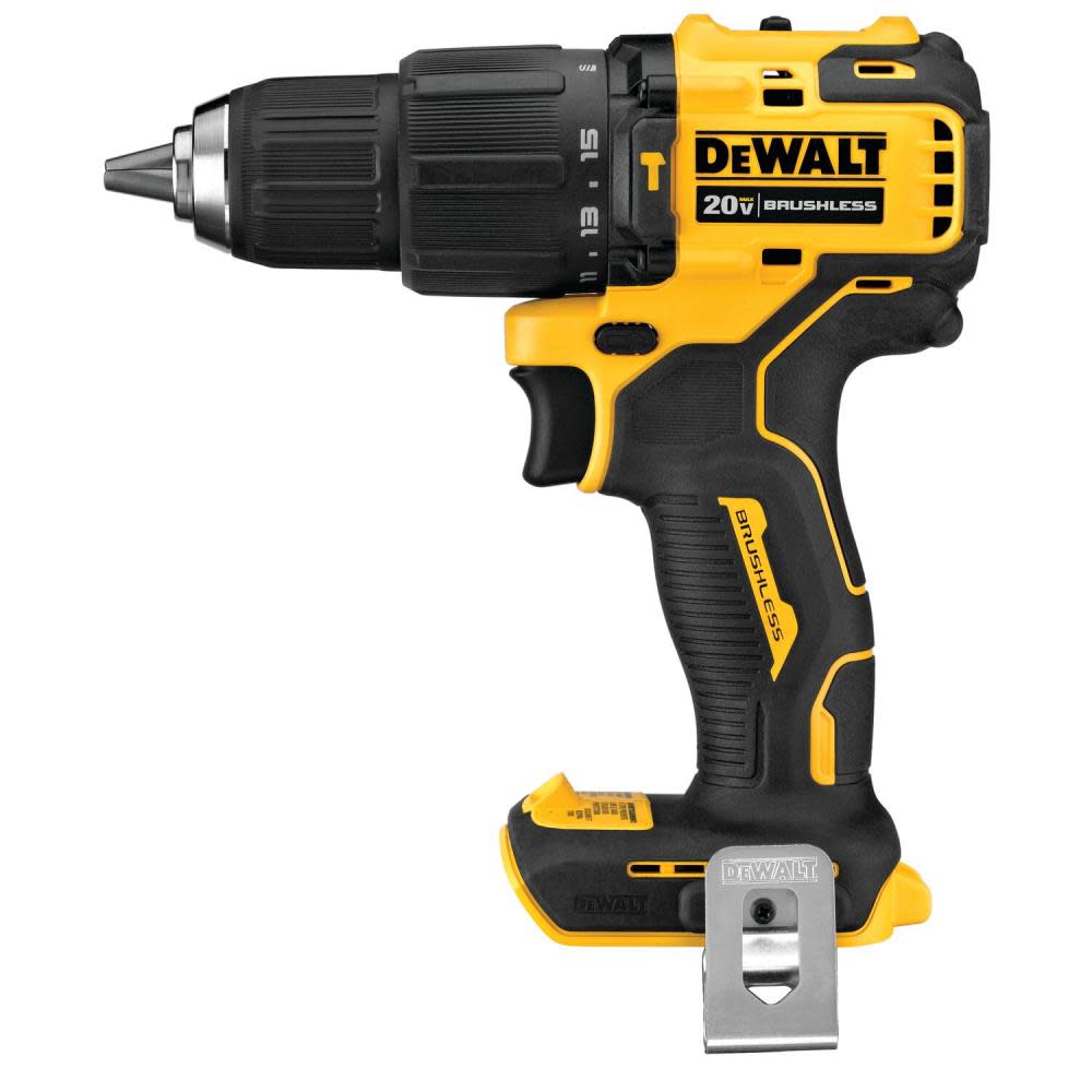 DEWALT ATOMIC 20V MAX Hammer Drill and Impact Driver Combo Kit with POWERSTACK Compact Batteries