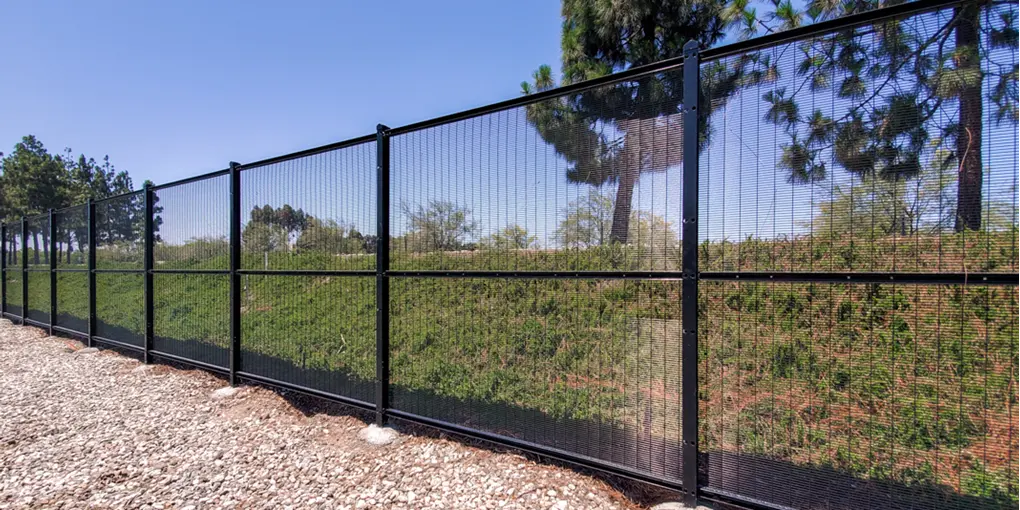 Powder Coated 358 Anti Climb Fence Panels Chinese Factory Supply