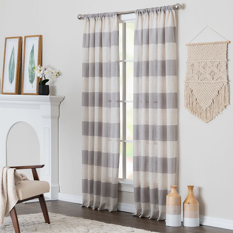 NATCO Dooley Woven Window Curtain Panel