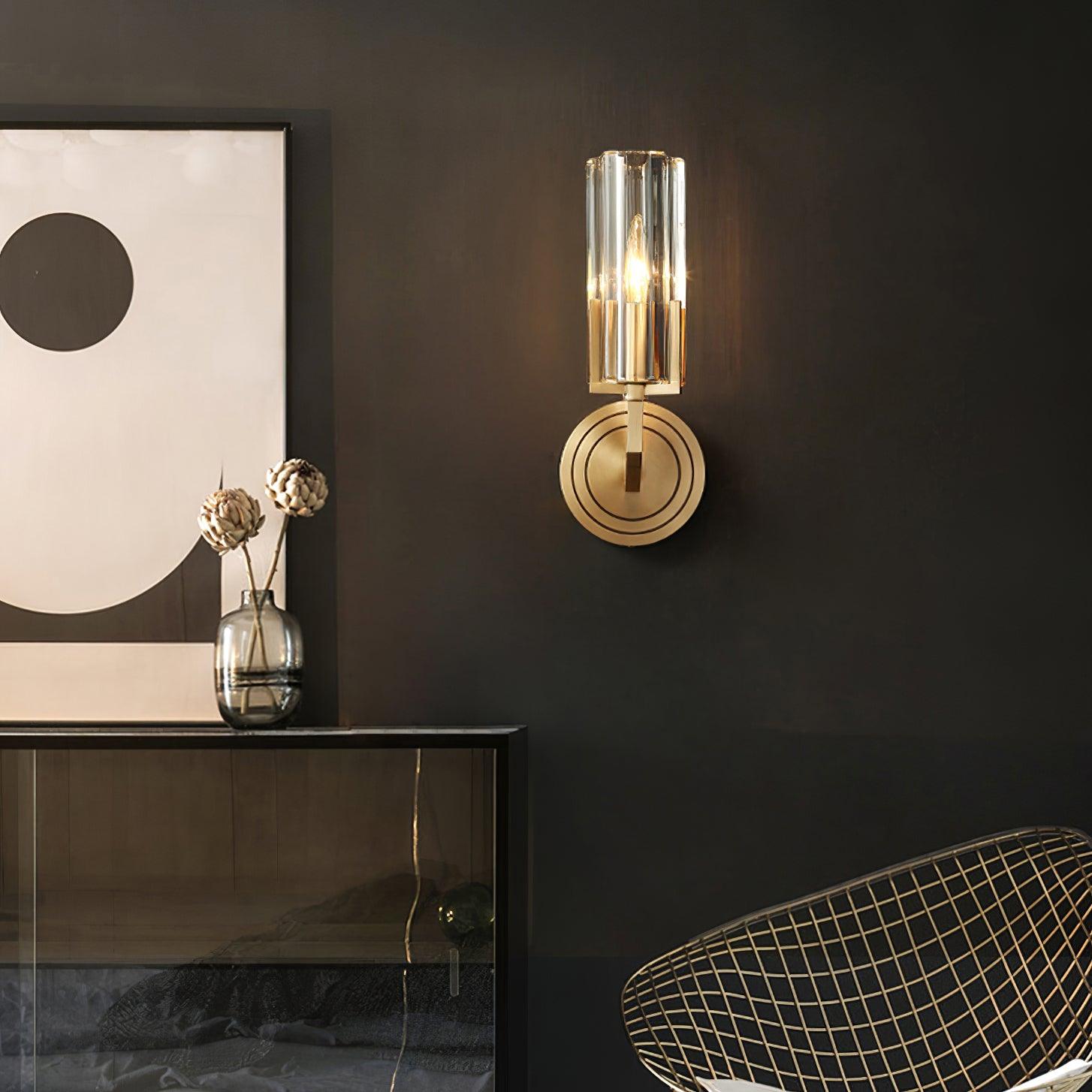 Kayla Brass Wall Lamp