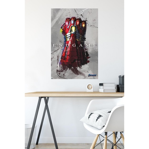 Trends International Marvel Avengers Endgame Stark Gauntlet Unframed Wall Poster Prints