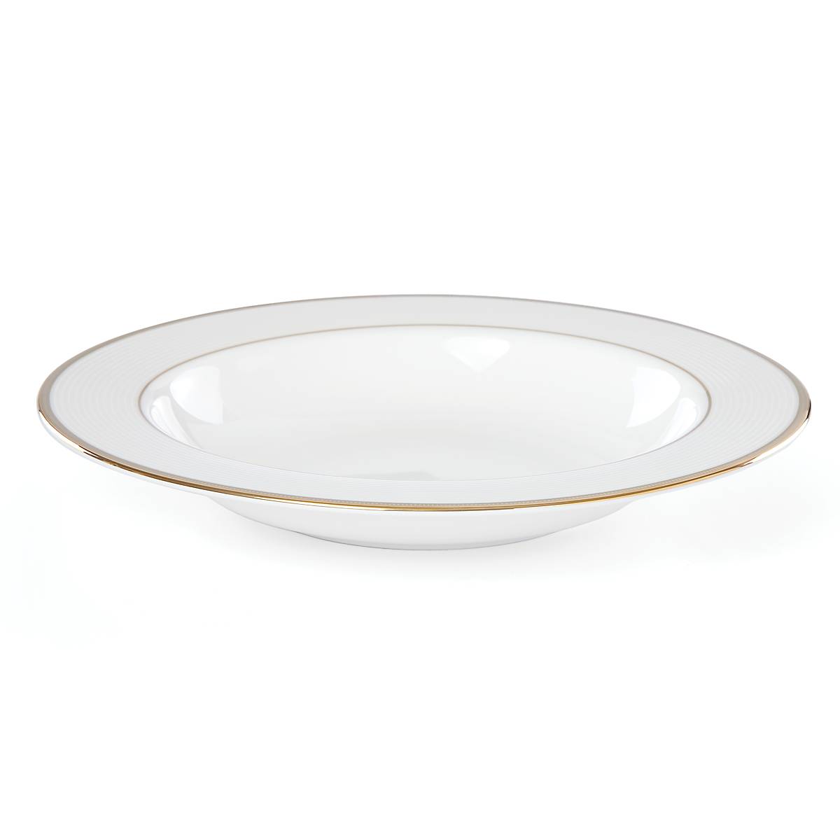 Opal Innocence Stripe Rimmed Bowl