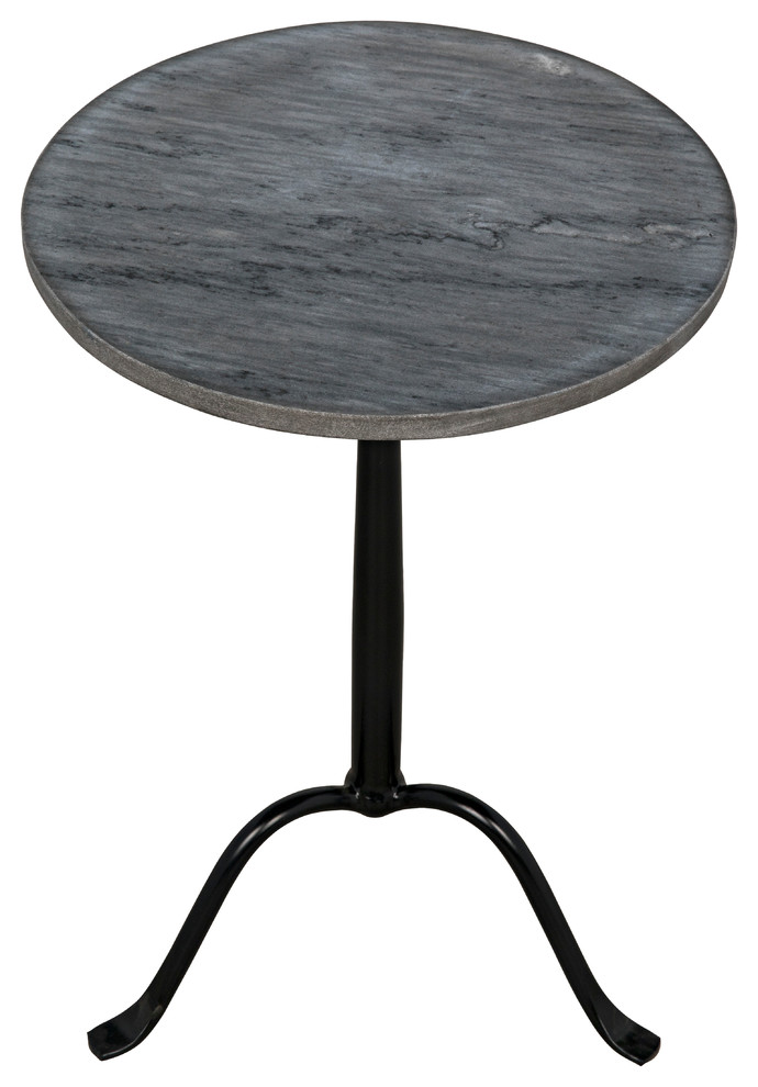 Cosmopolitan Side Table   Industrial   Side Tables And End Tables   by HedgeApple  Houzz