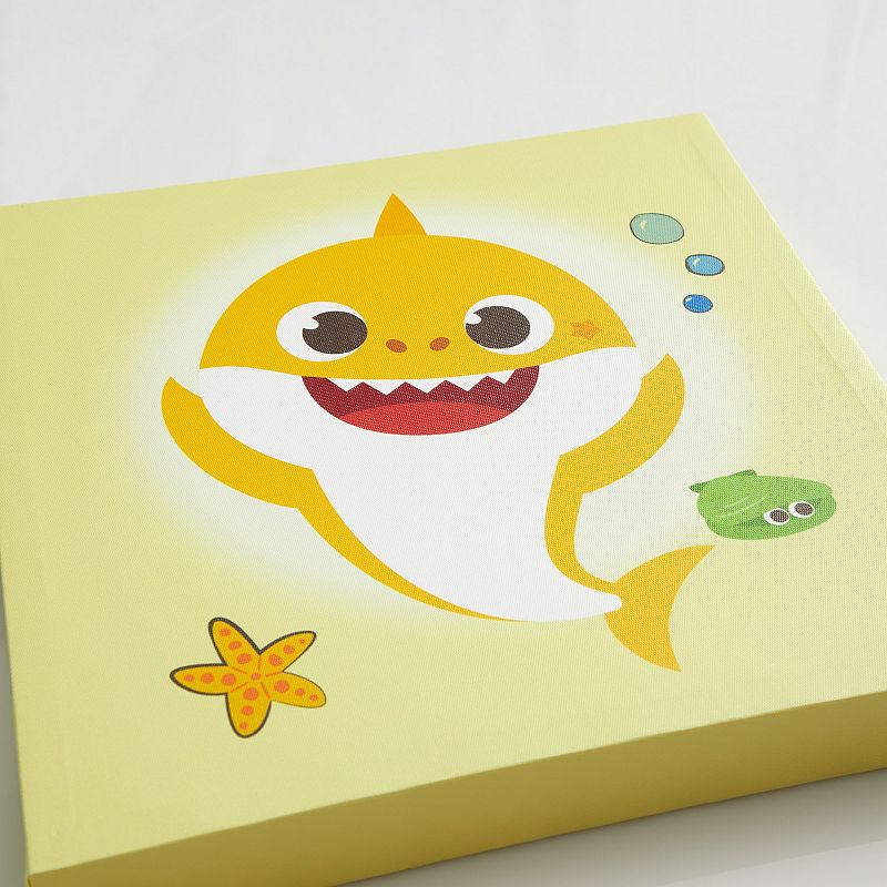 Nickelodeon Baby Shark Idea Nuova Bright Canvas Wall Art 4-piece Set