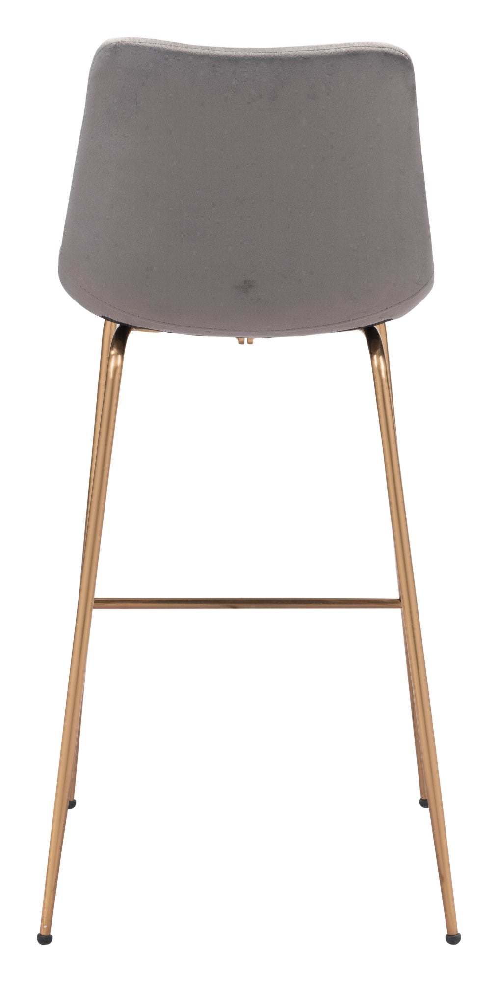 Bar Stool Chair Barstool， Steel Metal， Fabric， Gray Grey， Gold， Bar Kitchen Pub Cafe Bistro Hotel Restaurant Hospitality