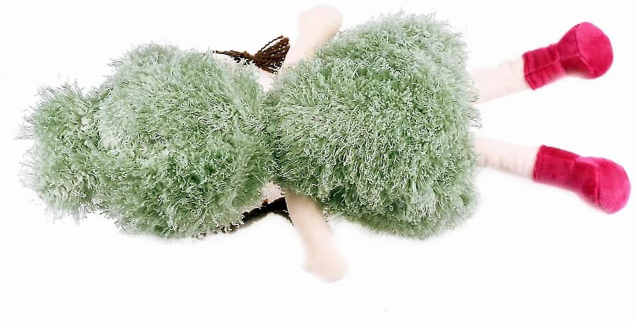 Kawaii 15.7 Inch Stuffed Plush Girl Toy Doll . Good Gift For Kids Baby Lover.(green)