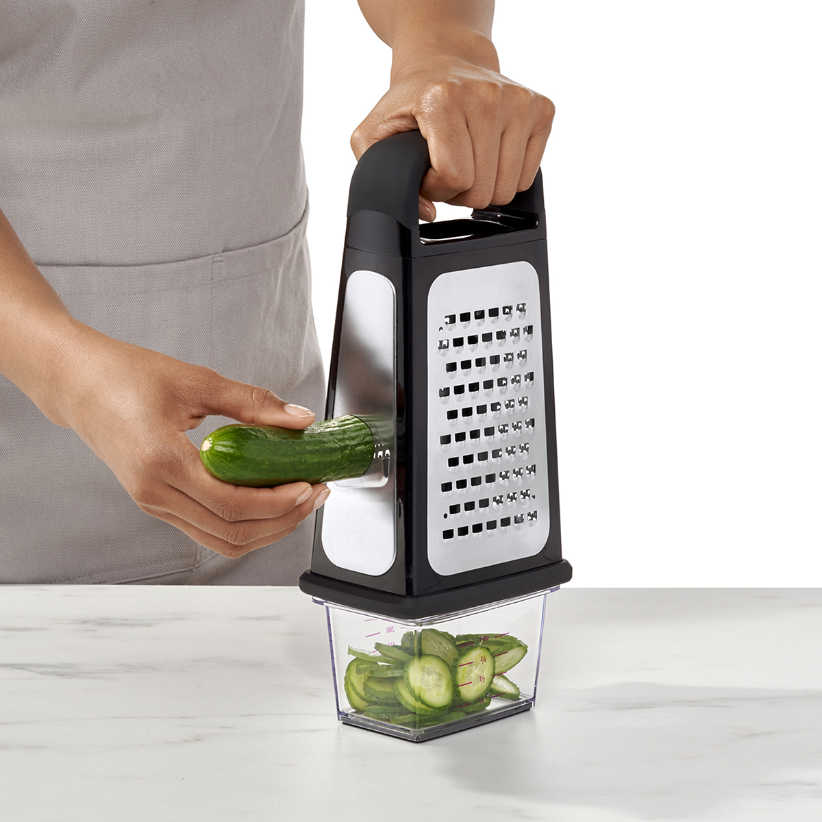 OXO Good Grips Box Grater with Removable Zester