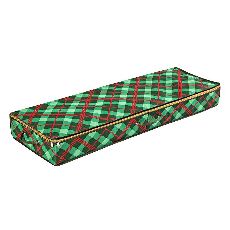 Honey-Can-Do Plaid Gift Wrap Organizer