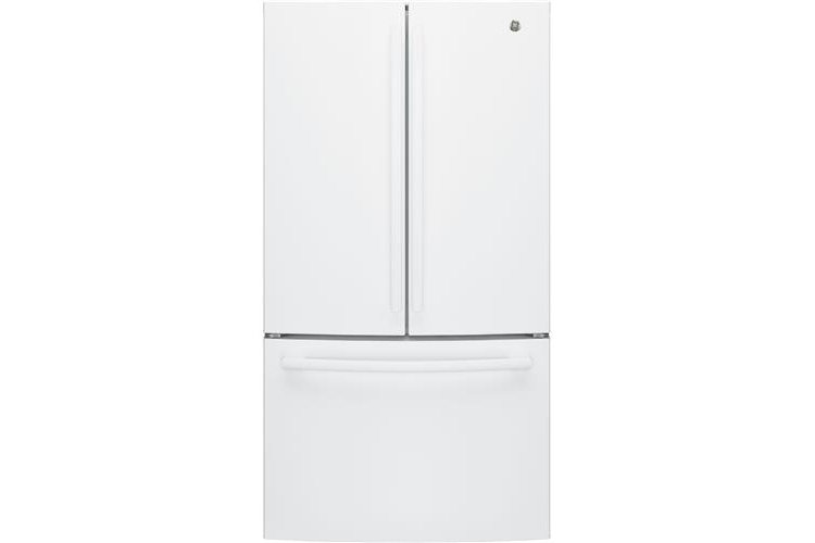 GE ENERGY STAR 27 Cu. Ft. White French-Door Refrigerator