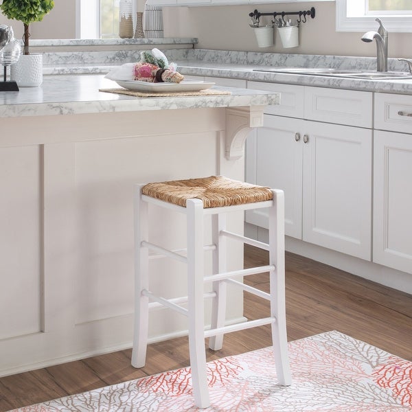 Linon Graham Backless Counter Stool (Set of 2)