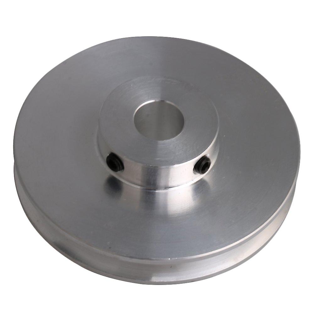 Aluminum Single Groove Bore Step PU Belt Pulley