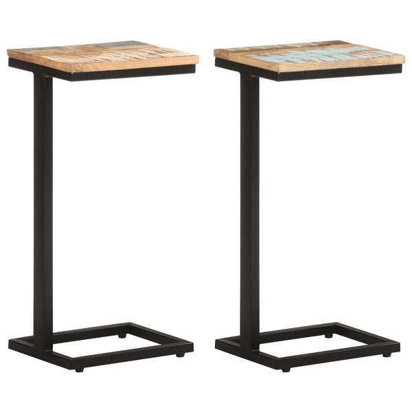 Side Tables 2 pcs 12.4