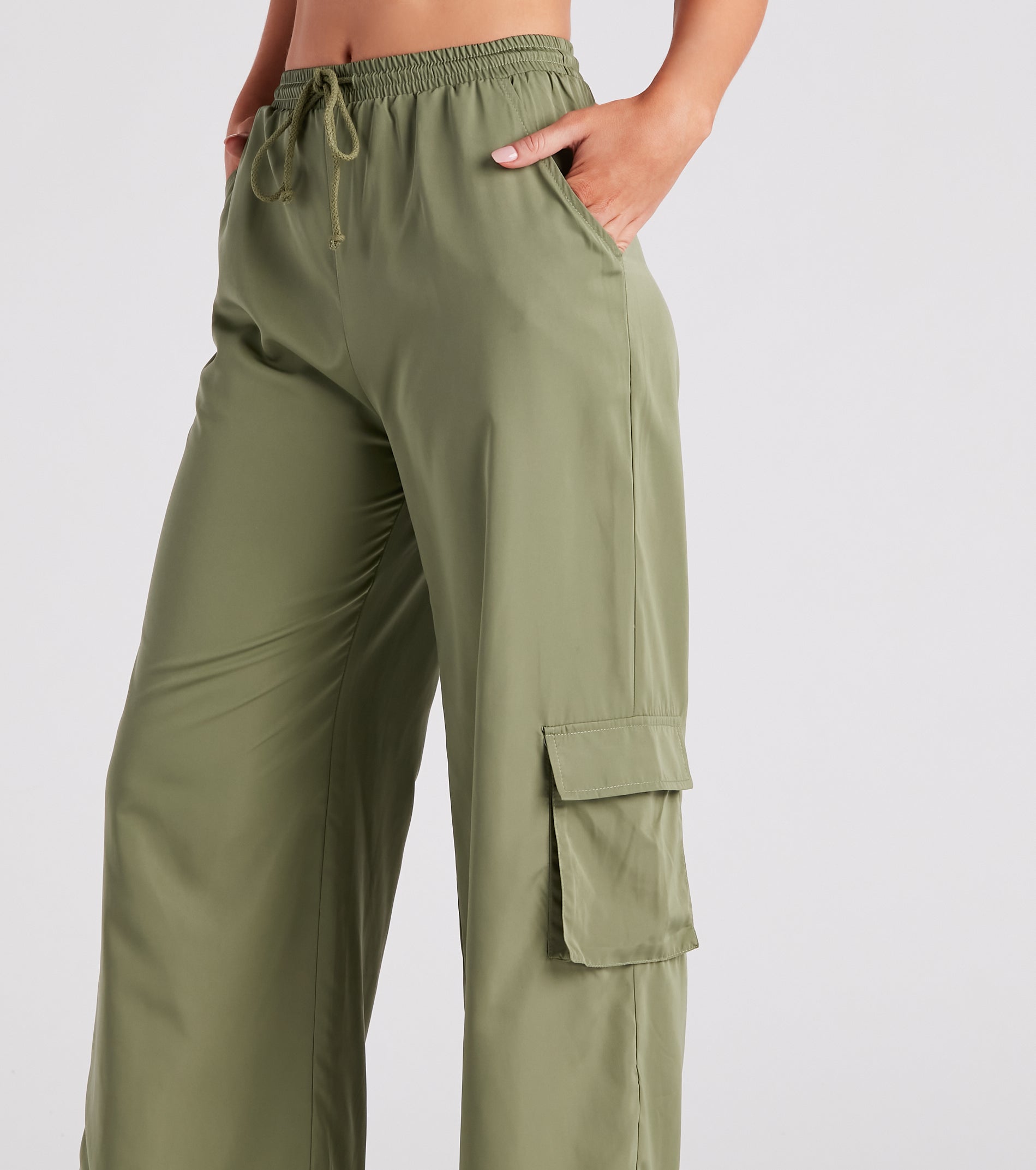 Take Action High Rise Cargo Pants