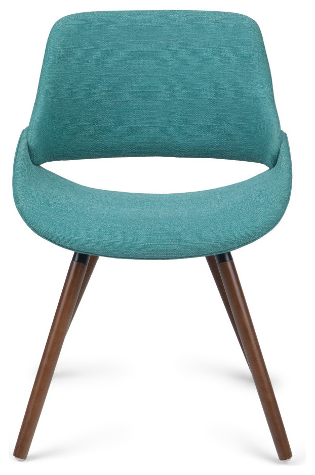 Malden Bentwood Dining Chair with Light Wood   Midcentury   Dining Chairs   by Simpli Home Ltd.  Houzz