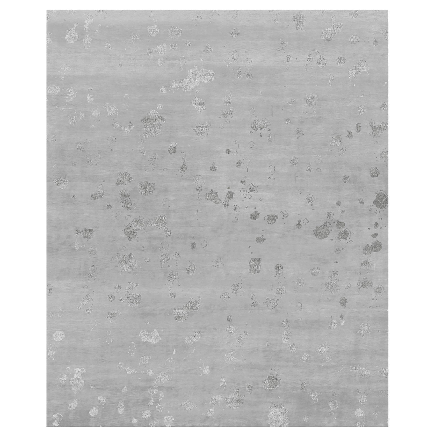 Lake Dua Hand Knotted Grey Rug