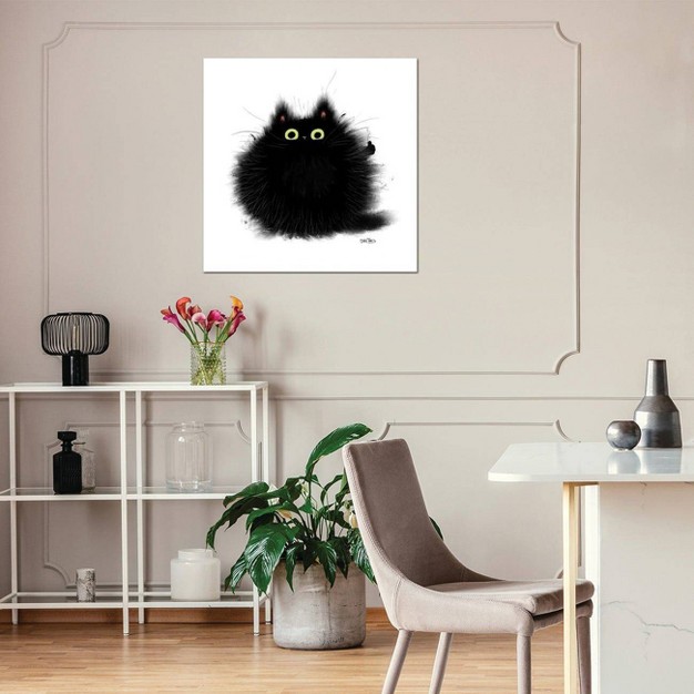 Thumbs Up Cat By Dan Tavis Unframed Wall Canvas Icanvas