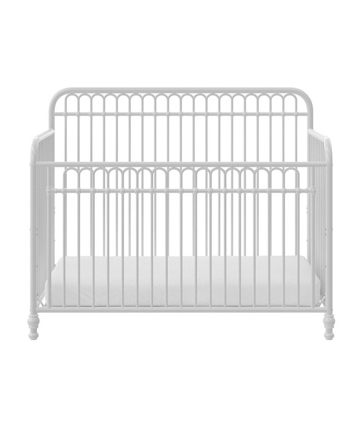 Little Seeds Ivy 3-in-1 Convertible Metal Crib