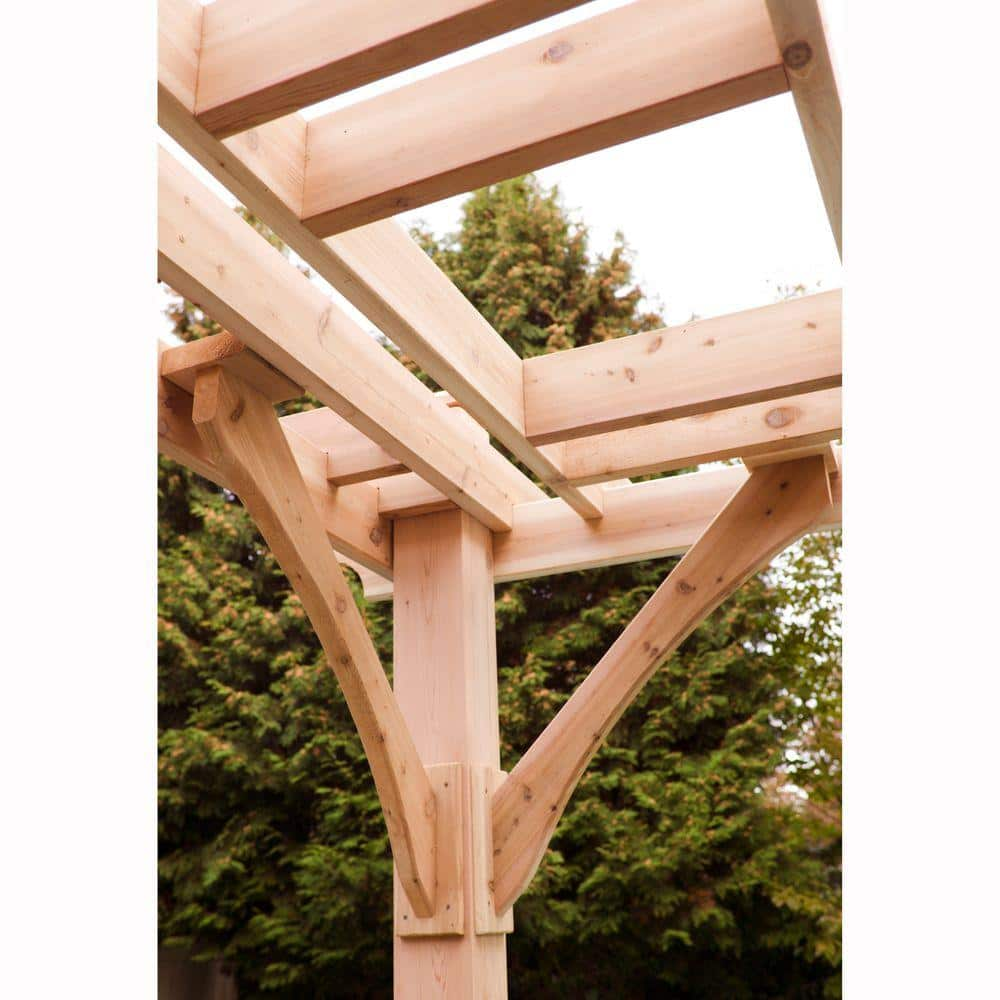 Outdoor Living Today Breeze 12 ft. x 20 ft. Cedar Pergola BZ1220