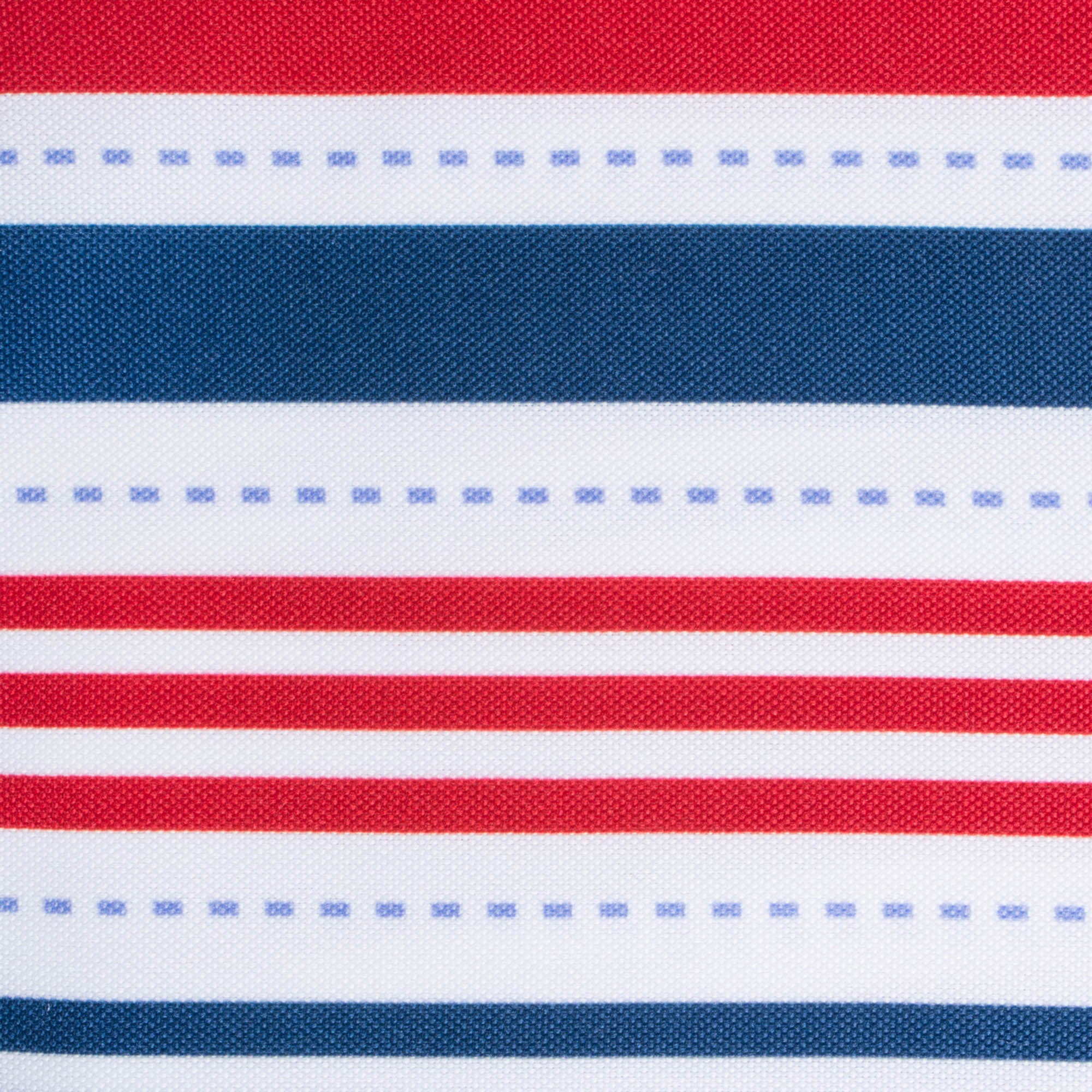 Red and Blue Patriotic Striped Rectangular Tablecloth with Zipper 60” x 84”