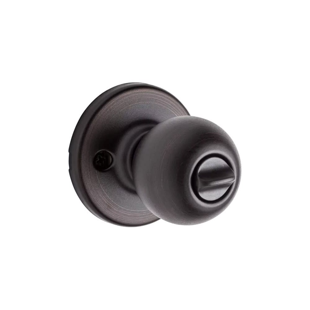 Venetian Bronze Security Keyed Entry Exterior Polo Lockset Knob